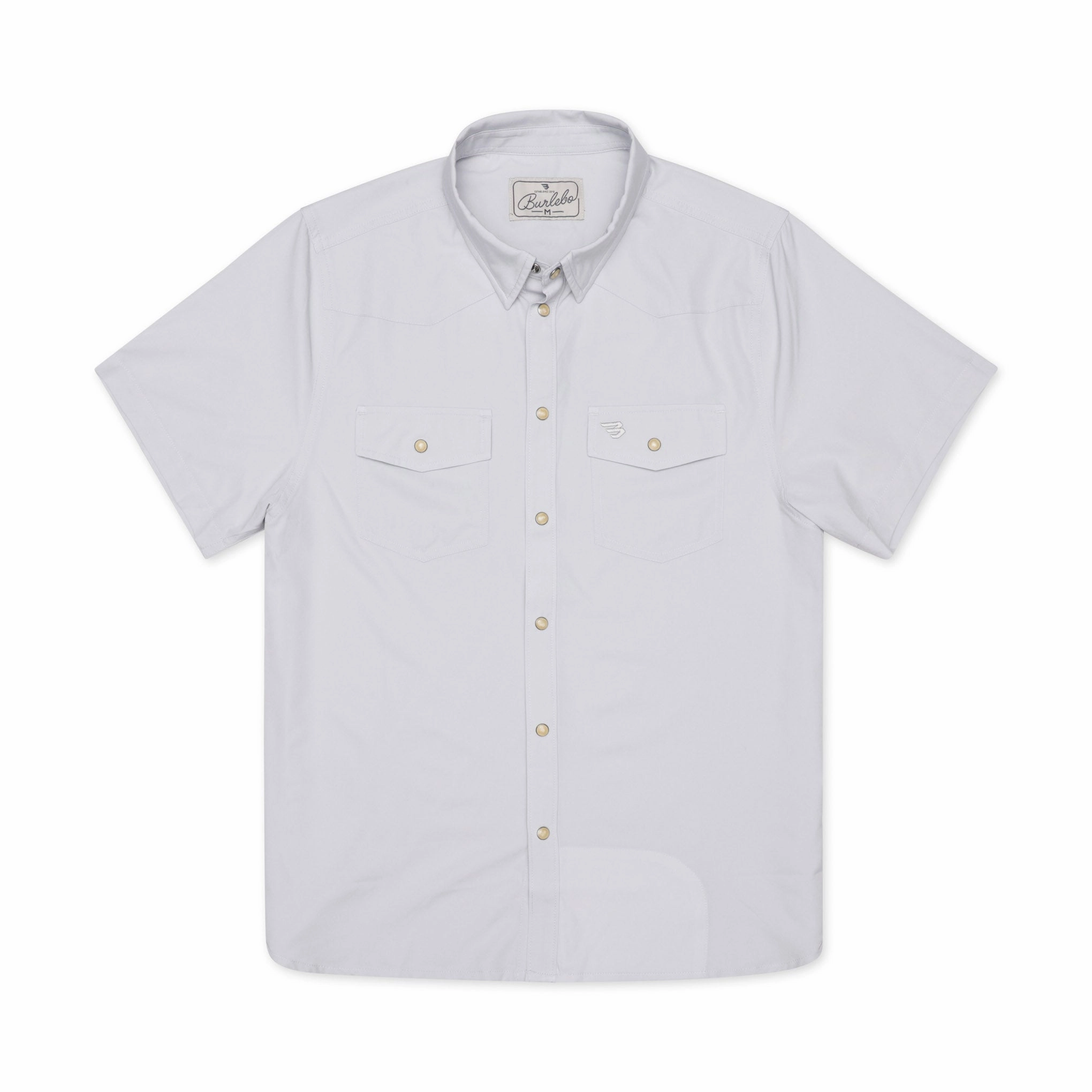 Performance Western Shirt -  Light Grey