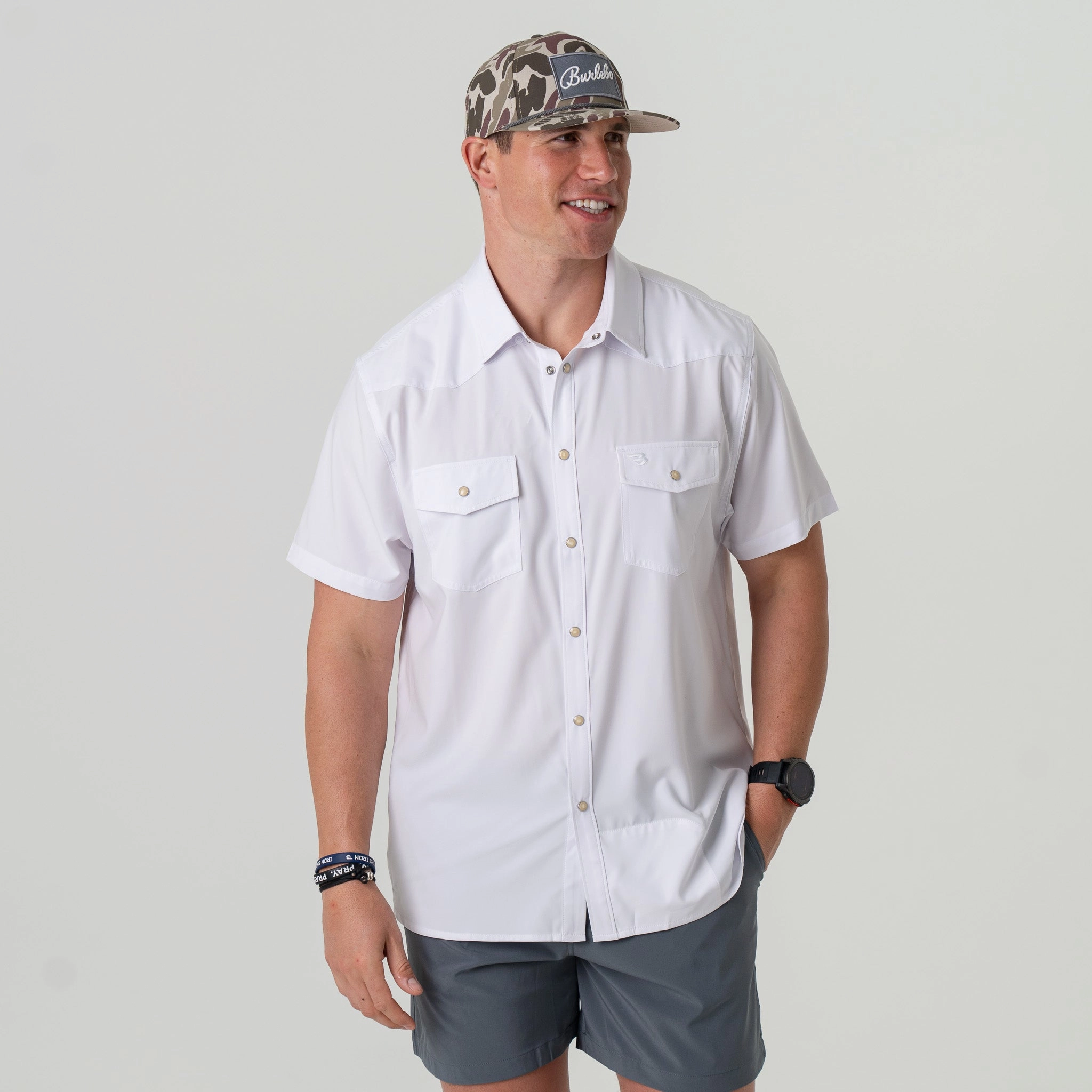 Performance Western Shirt -  White