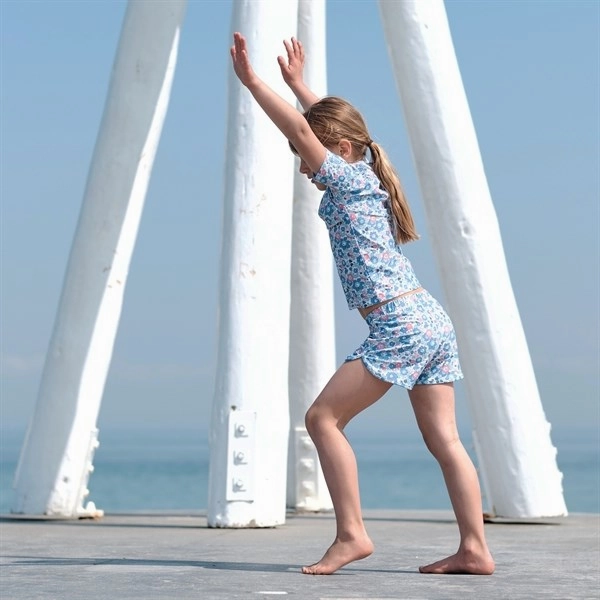 Petit Crabe Betsy B Alexa Swim Shorts Liberty? fabric