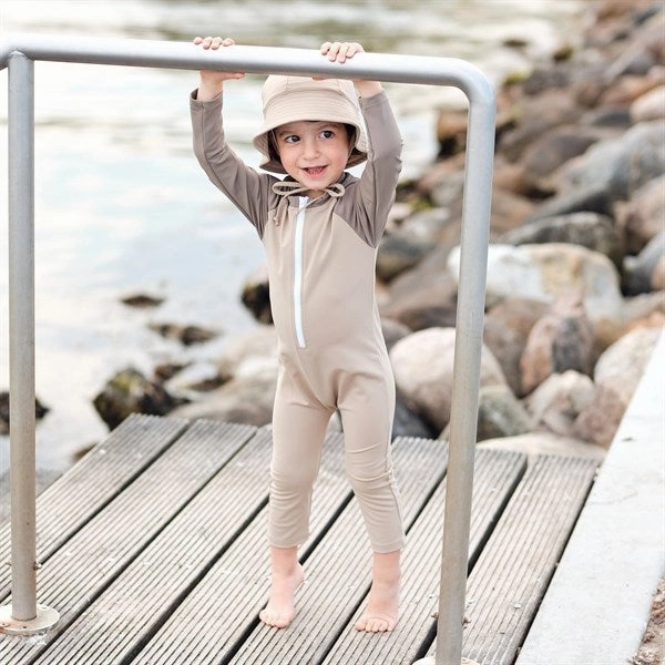 Petit Crabe Cappuccino Multicolor Bodysuit