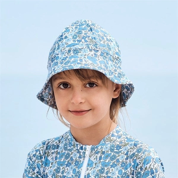 Petit Crabe Poppy & Daisy Frey Sun Hat Liberty? fabric