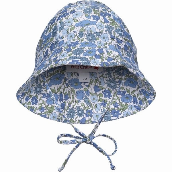 Petit Crabe Poppy & Daisy Frey Sun Hat Liberty? fabric
