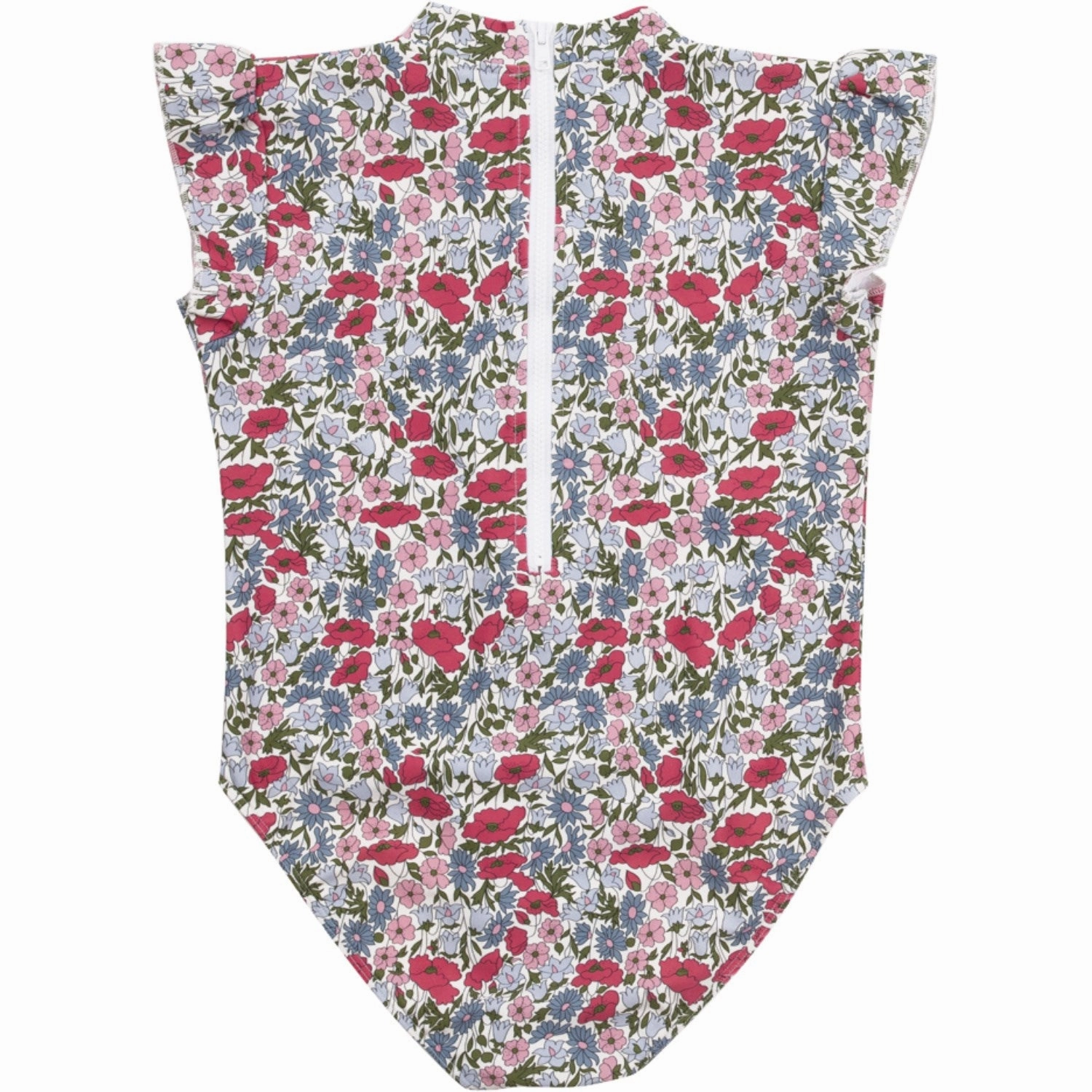 Petit Crabe Poppy & Daisy P Beaa Swimsuit S/S - Made With Liberty Fabrics