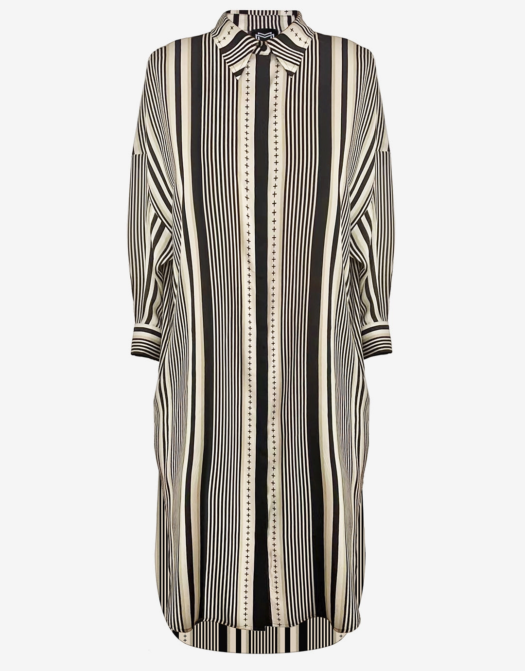 Pirates Buttoned Shirt Dress - Stripe
