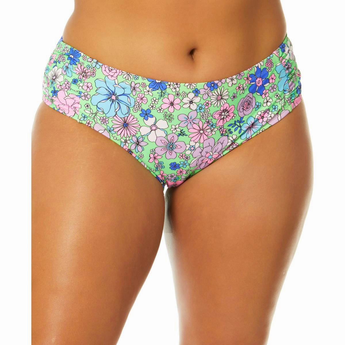 Plus Womens Summer Beachwear Swim Bottom Separates