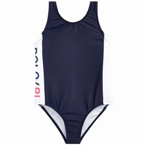 Polo Ralph Lauren Girl Swimwear Suit Navy
