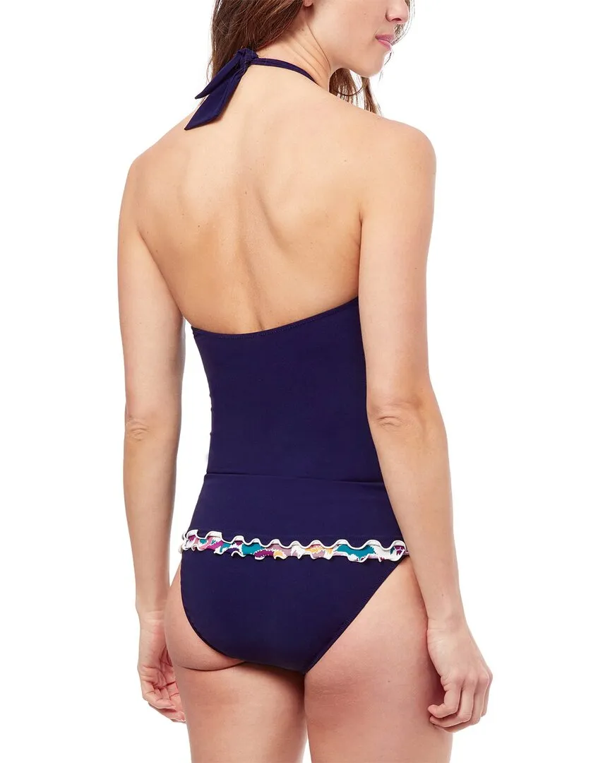 Profile by Gottex Echo Solid Halter Tankini Top