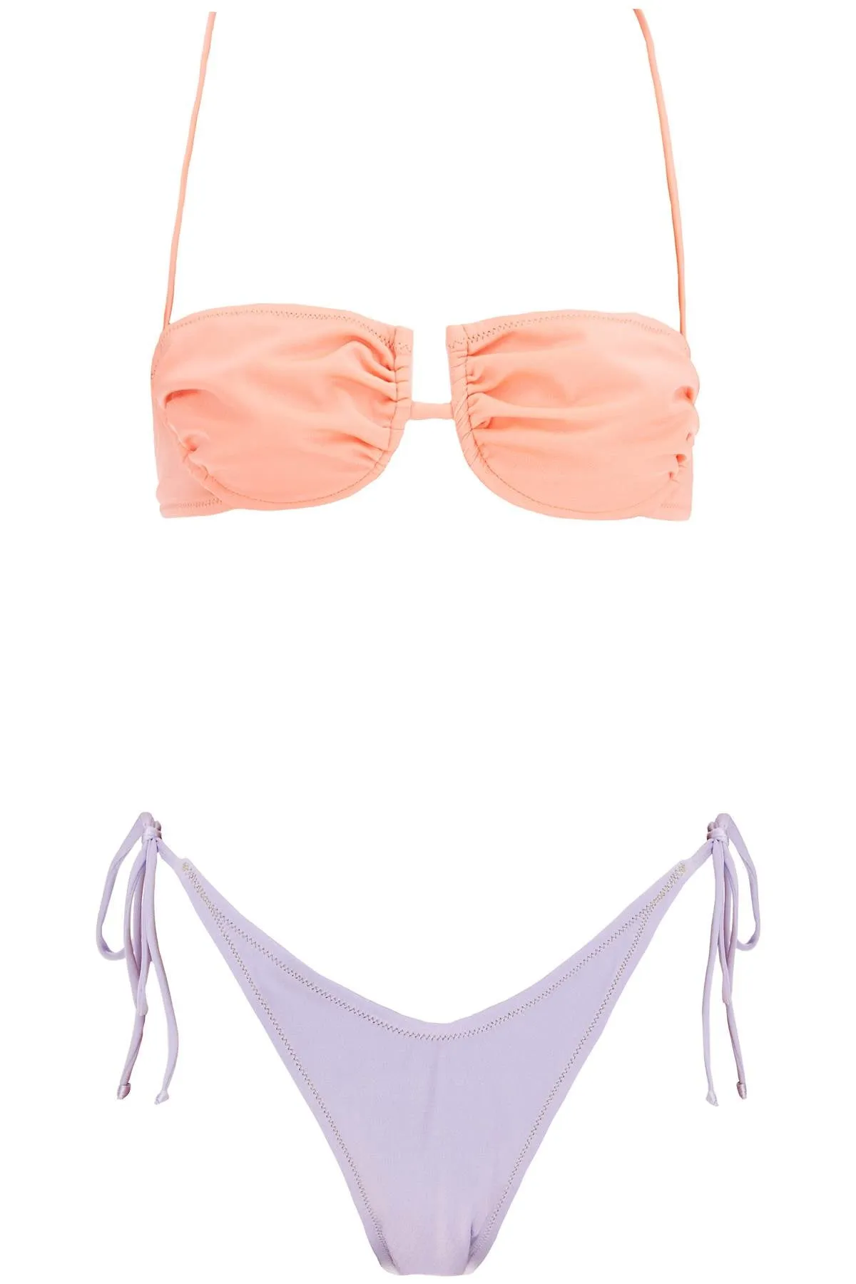 Reina Olga Women's Penny Two-Tone Bikini Set