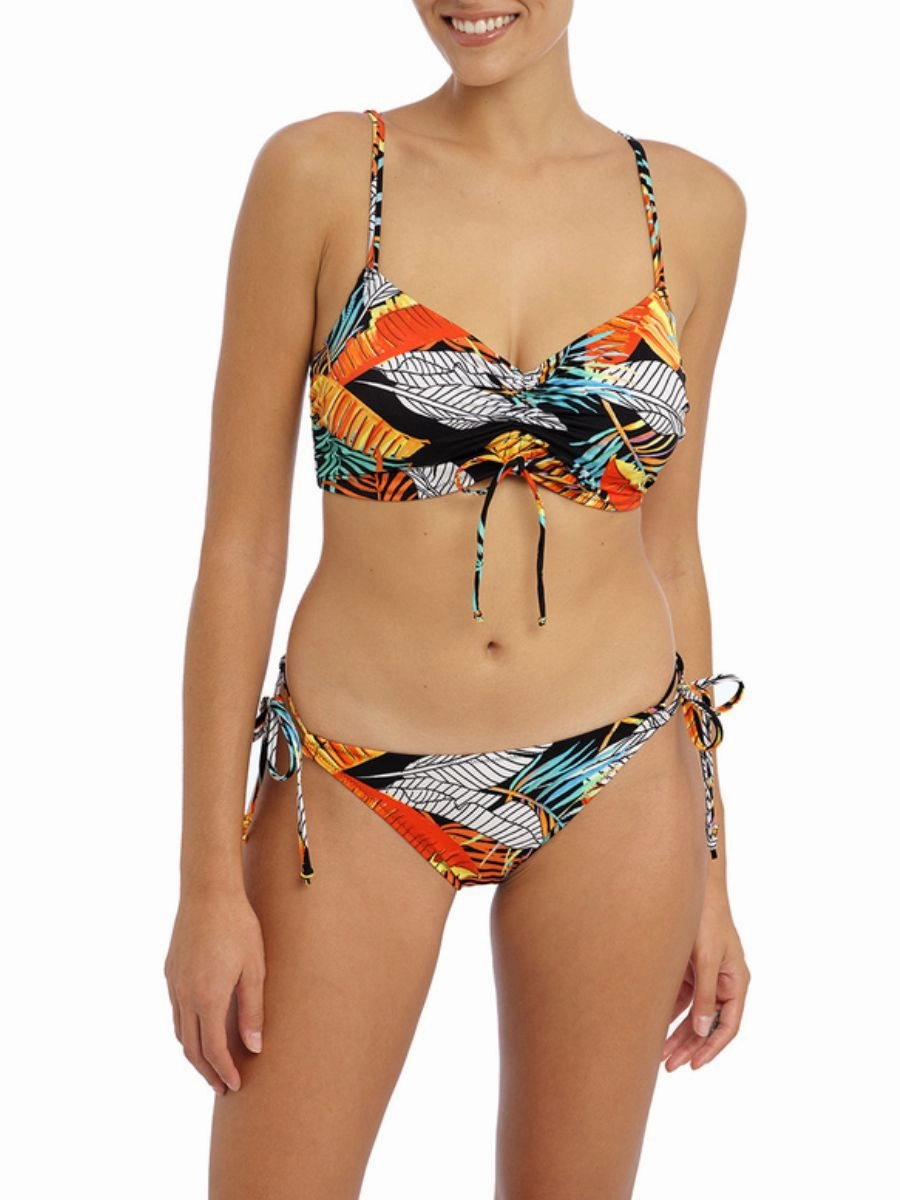Samba Nights Bralette Bikini Top - Multi