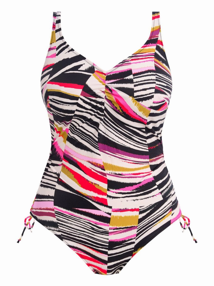 Sanoa Island V Neck Swimsuit - Black