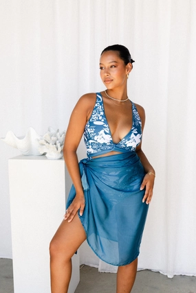 Sarong - Tahiti Blue