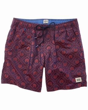 Scotch & Soda Diamond Patterned Swim Trunk