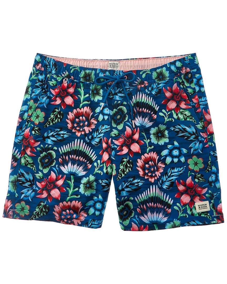 Scotch & Soda Full Bloom Swim Trunk