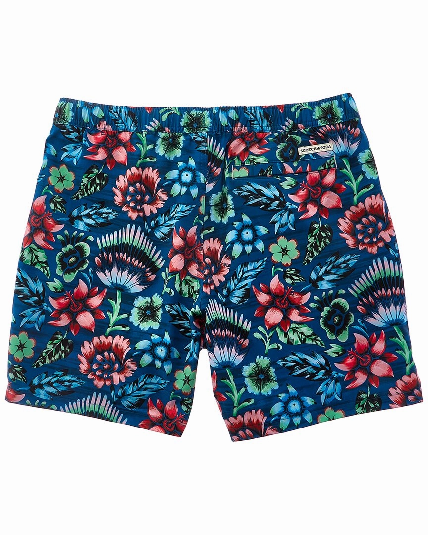Scotch & Soda Full Bloom Swim Trunk