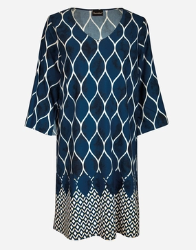 Seaside Dining Tunic - Wave Cream