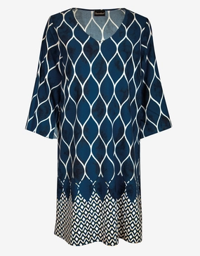 Seaside Dining Tunic - Wave Cream