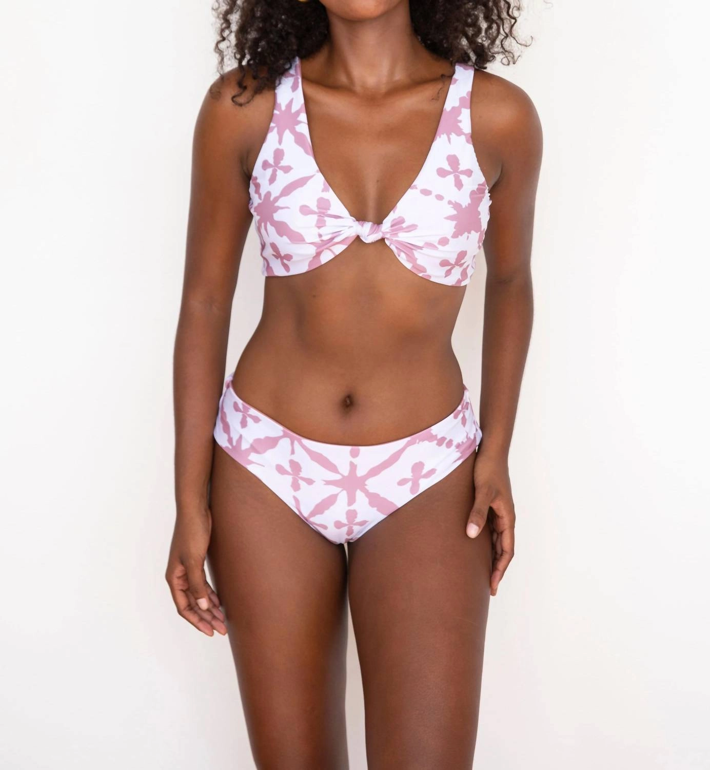 Seaside Erica Bikini Top In Pink