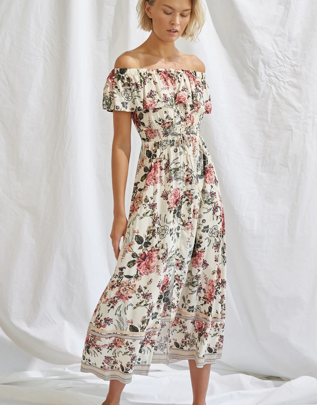 Secret Garden Off The Shoulder Dress