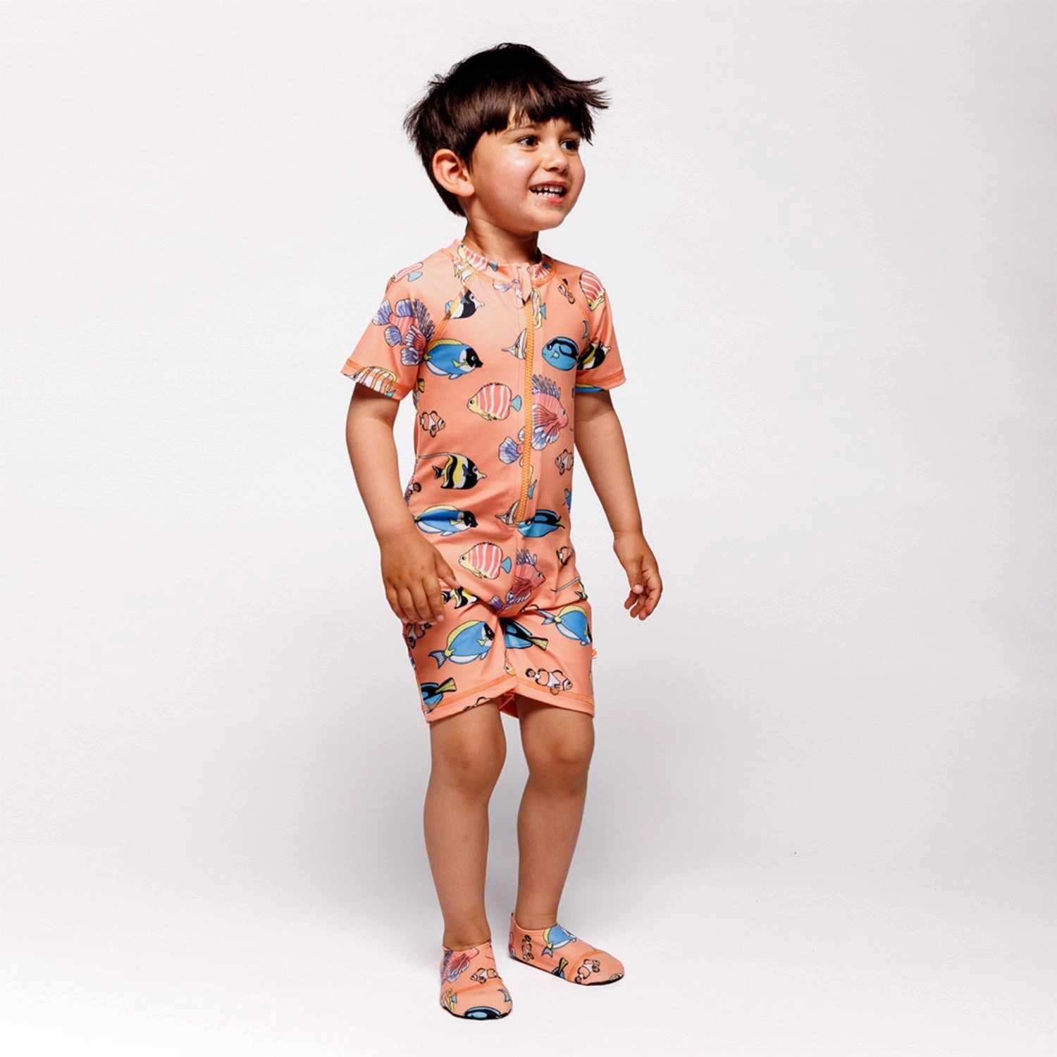 Sm?folk Papaya UV50 Swim Shoes With fisk