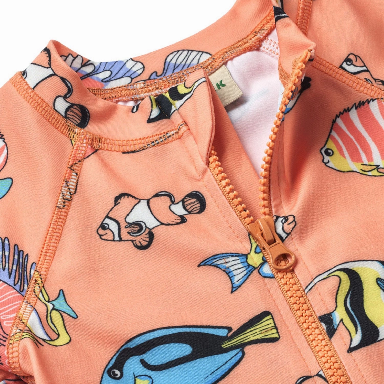 Smfolk Papaya UV50 Swimsuit With fisk