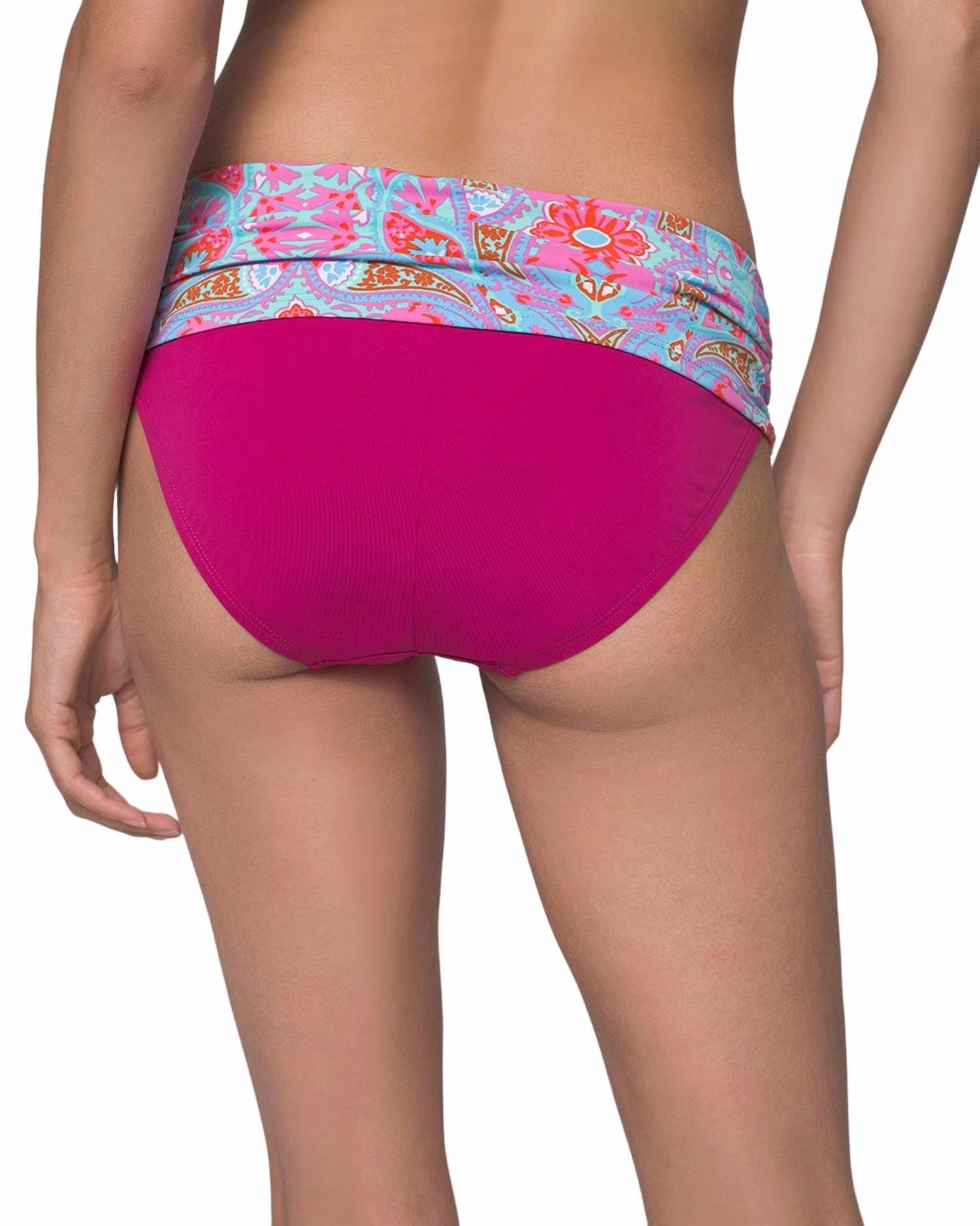 St Tropez Sarong Hipster Swim Bikini In Rouge