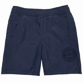 Stone Island Junior Swim Shorts Navy