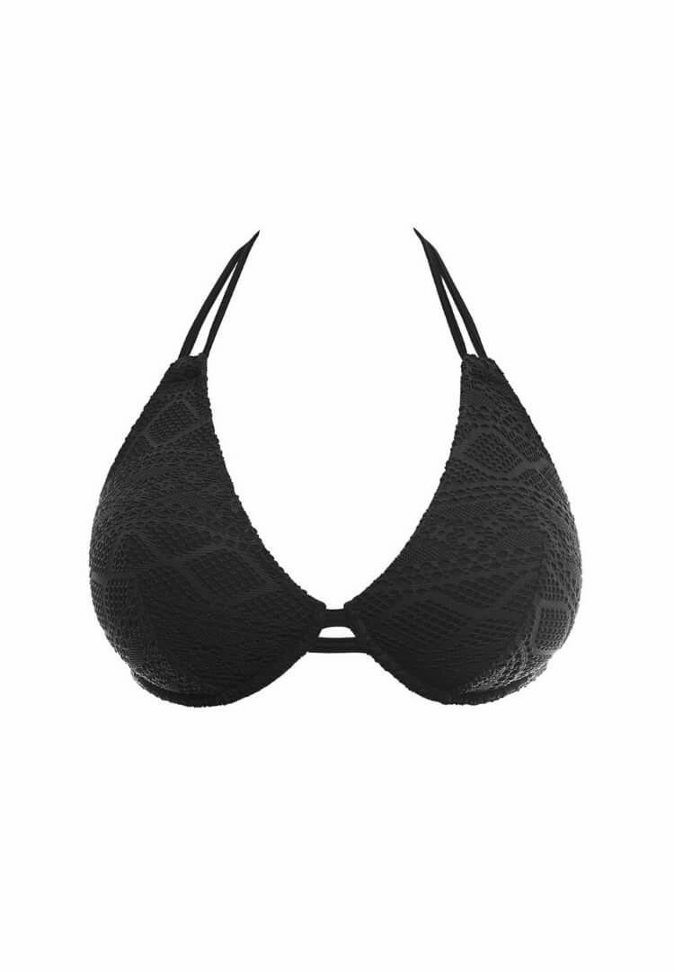 Sundance Halterneck Bikini Top - Black