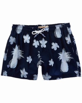Sunset and Vine Microfiber Woven Printed Swim Trunk