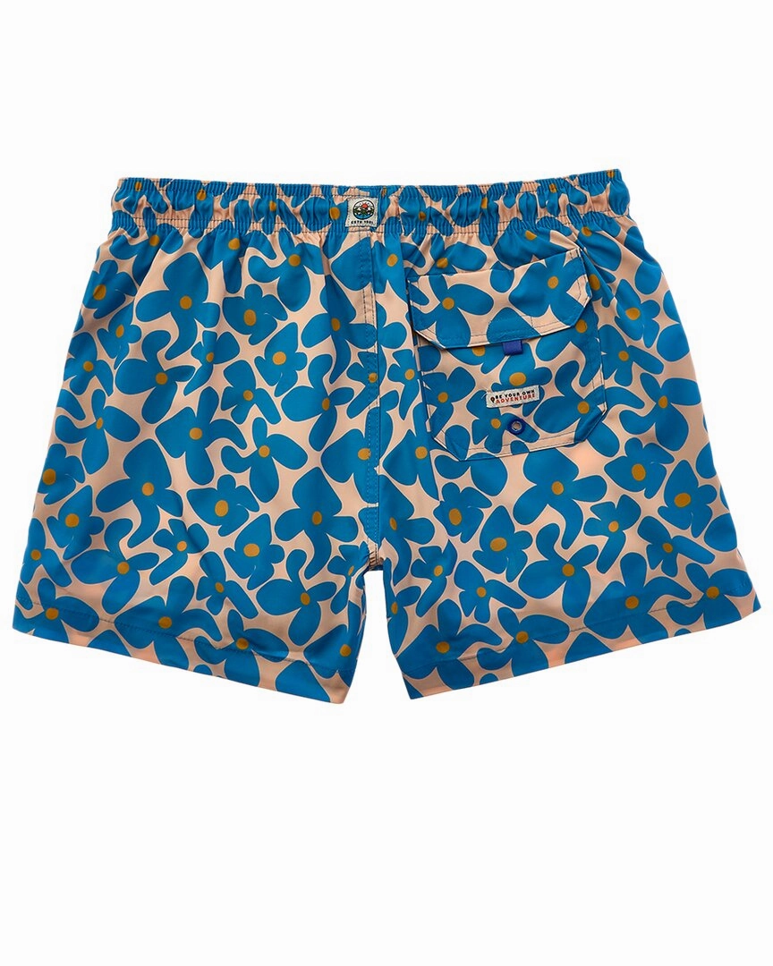 Sunset and Vine Microfiber Woven Printed Swim Trunk