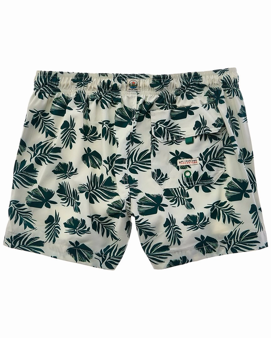 Sunset and Vine Microfiber Woven Printed Swim Trunk