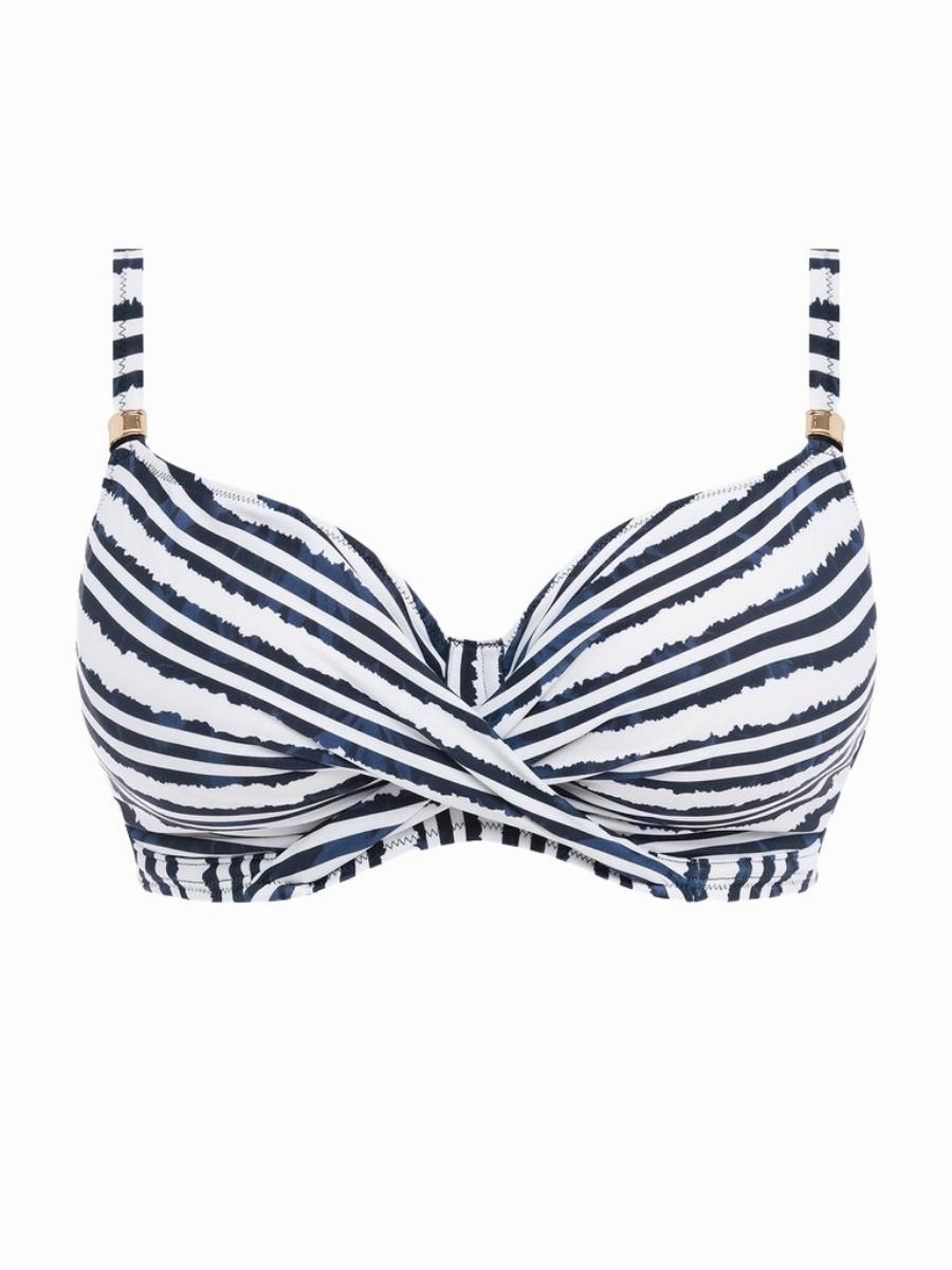 Sunshine Coast Full Cup Bikini Top - French Navy
