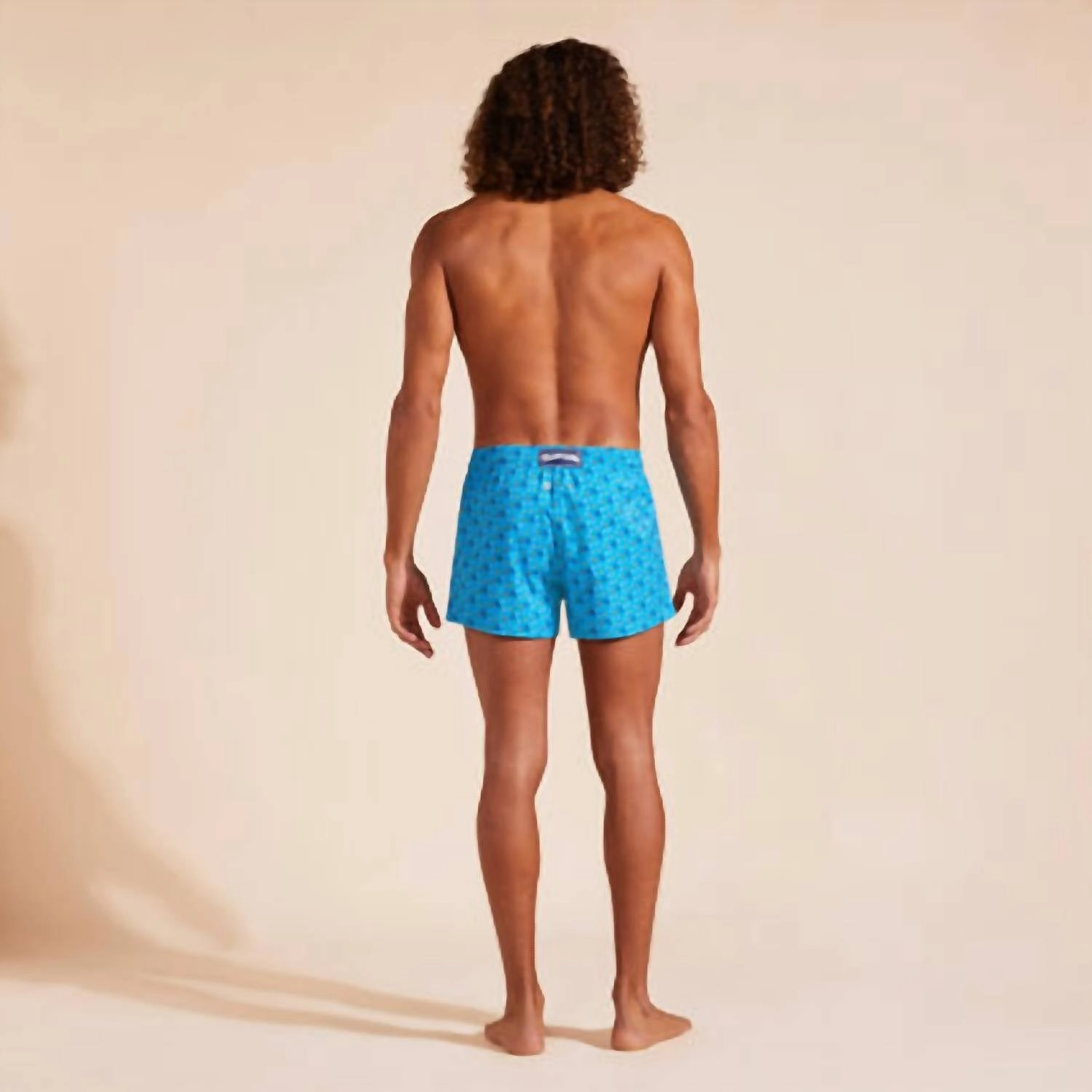 Swim Packable Trunks In Hawaii Blue