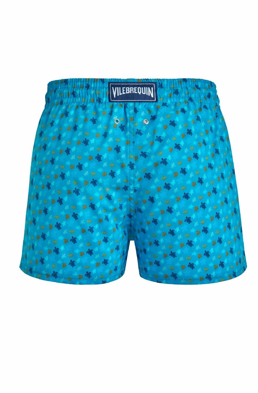 Swim Packable Trunks In Hawaii Blue