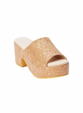 Terry Platform Heel
