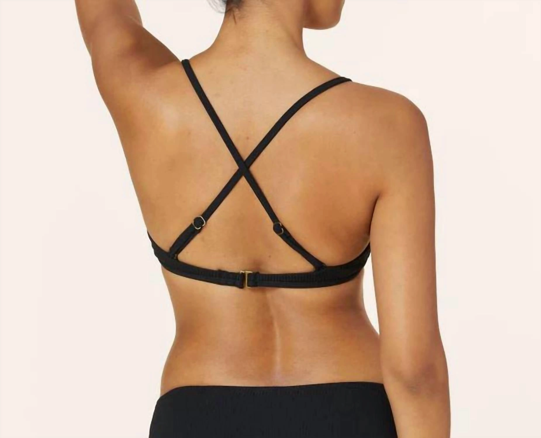 The Valencia Top In Black