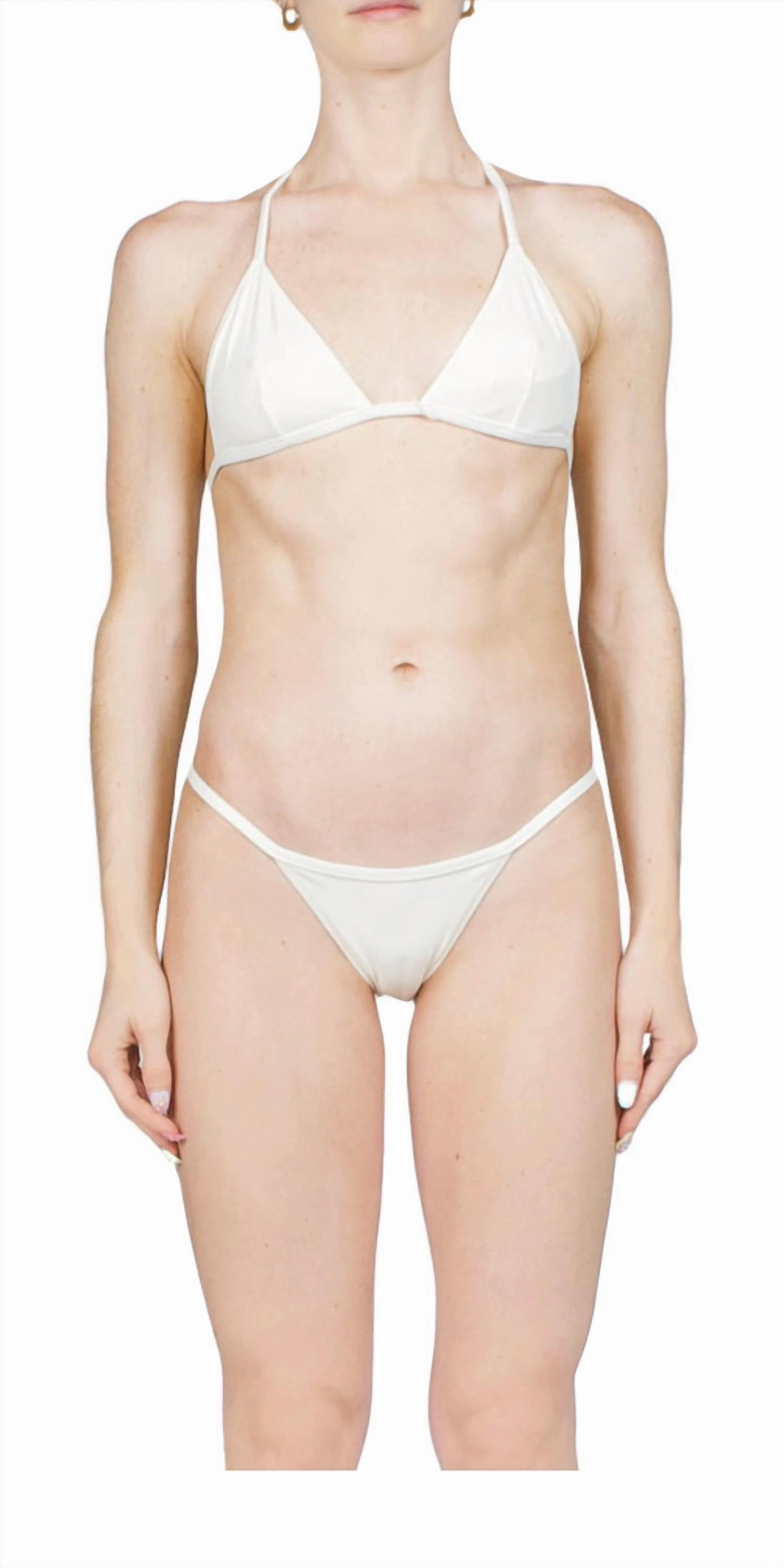 Thea Bikini Top In Ivory