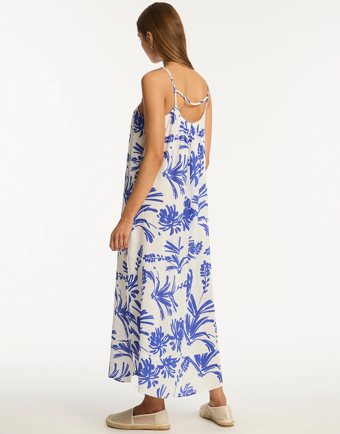 Tradewind Sun Dress - Cobalt