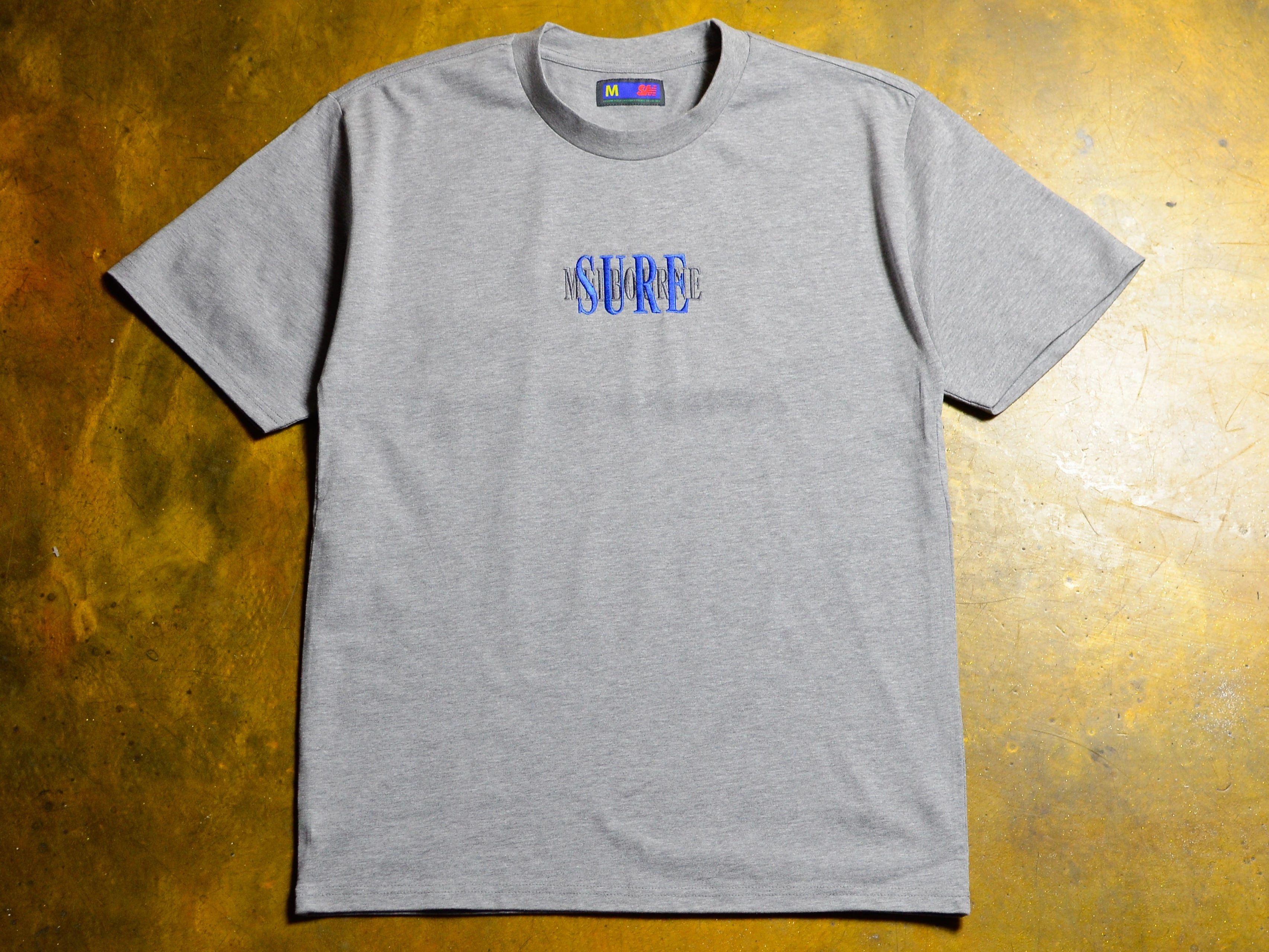 Traffic Heavyweight Embroidered T-Shirt - Athletic Heather
