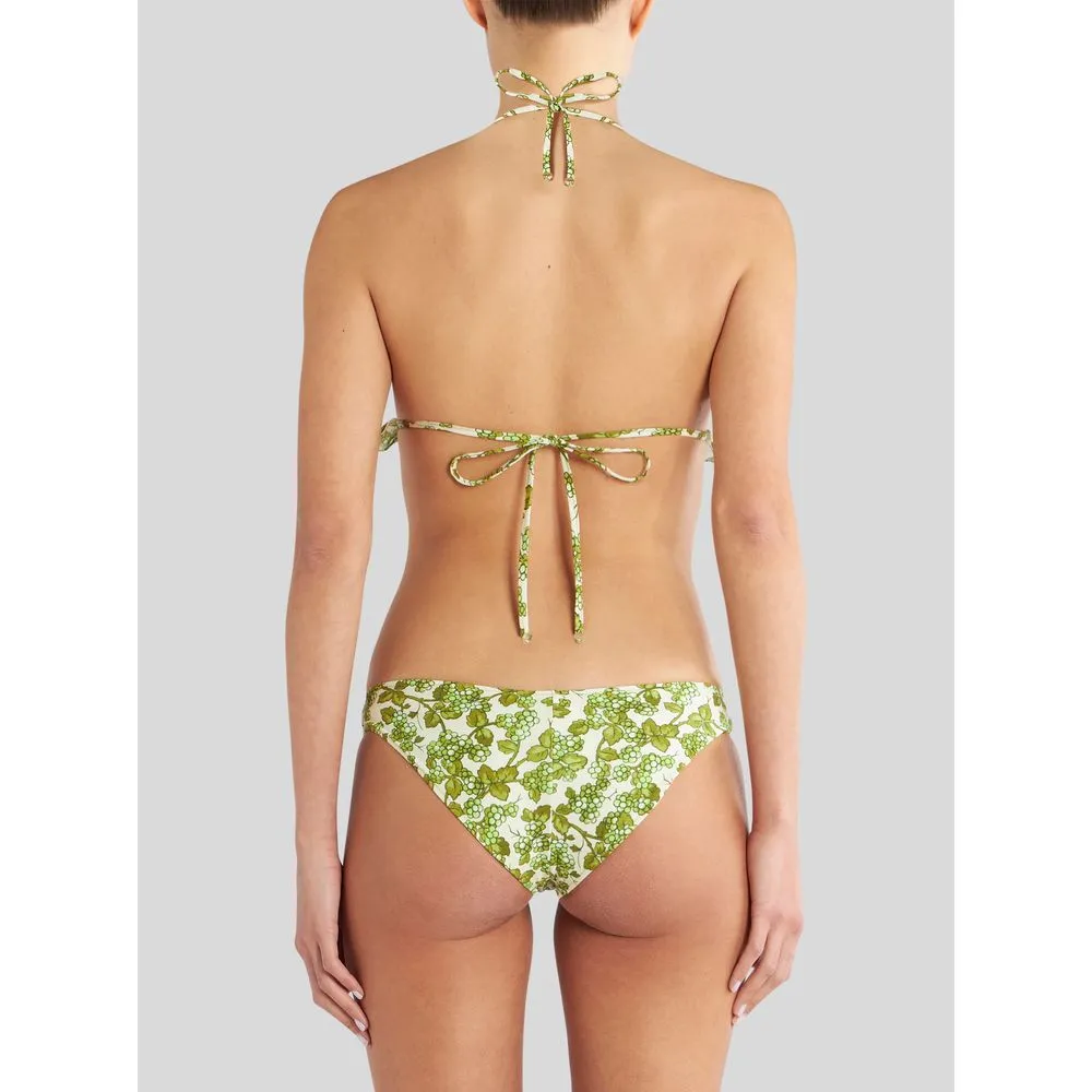 TRIANGLE BIKINI WITH RUCHES
