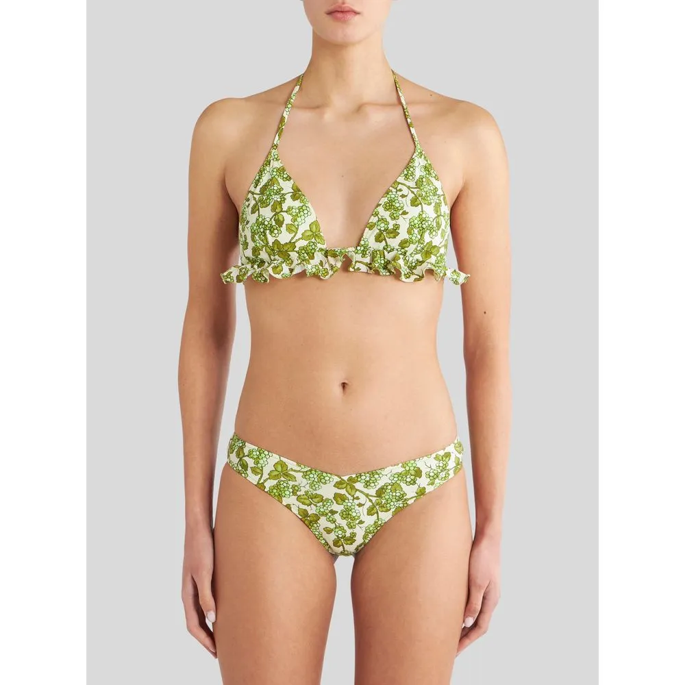 TRIANGLE BIKINI WITH RUCHES