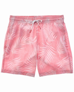 Trunks Surf & Swim Co. Chambray Palm Leaf Sano Swim Short