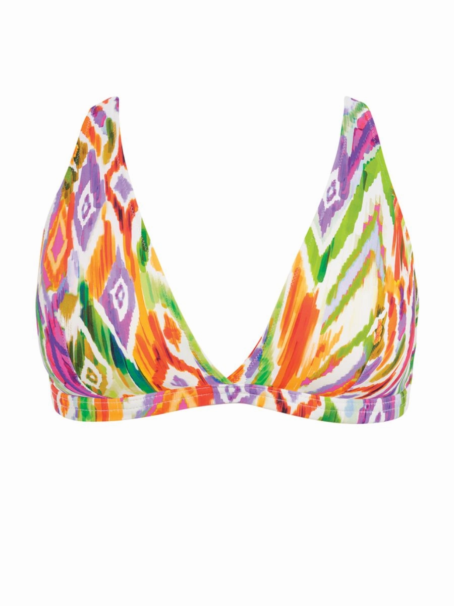 Tusan Beach Triangle Bikini Top - Multi