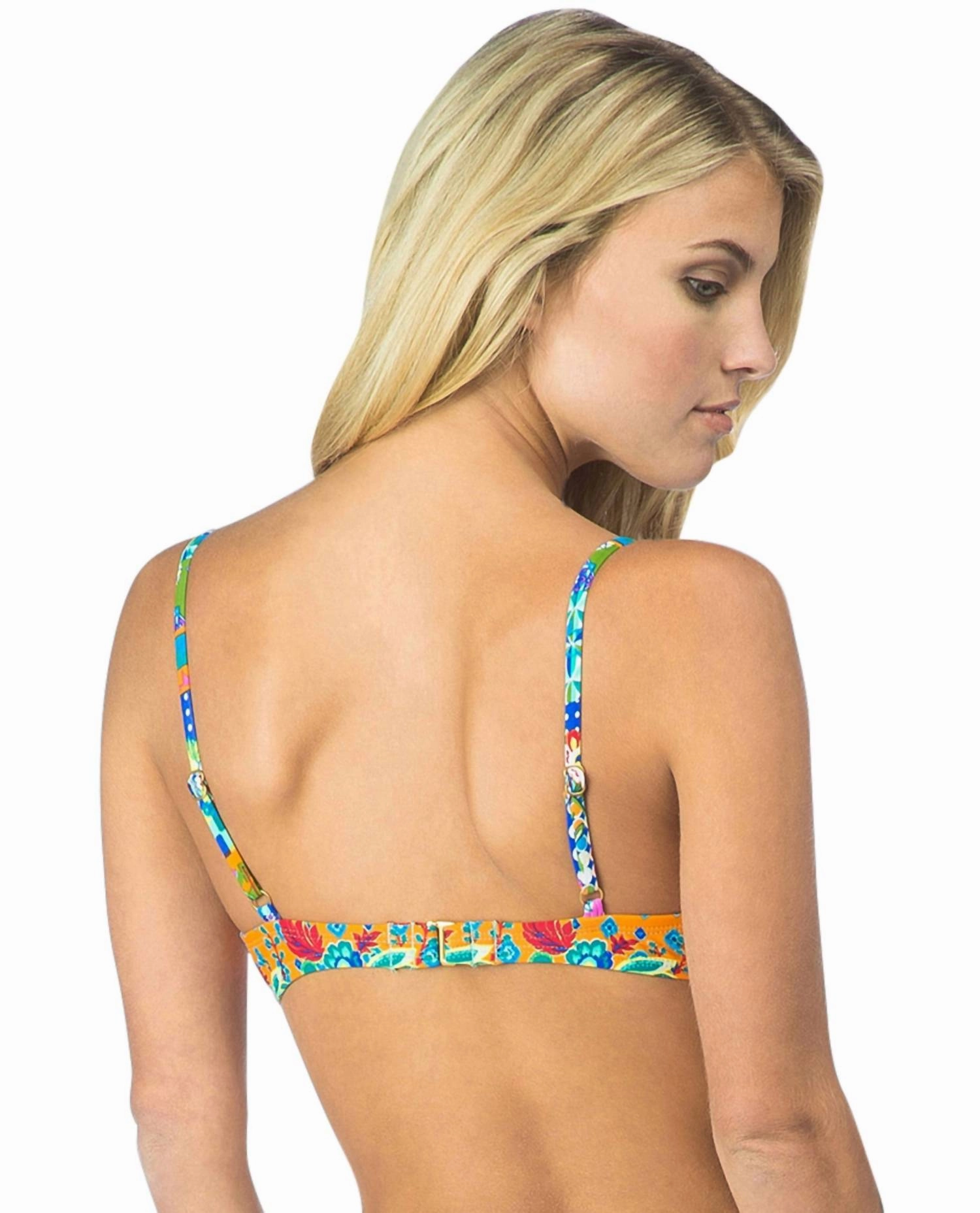 Underwire Bikini Top In Seam Weaver