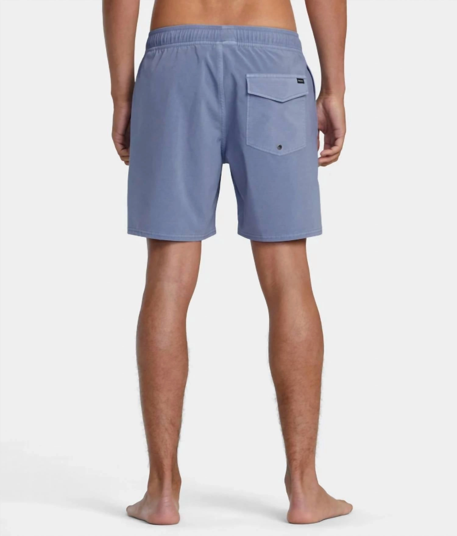 Va Pigment Elastic Short In Blue Tide