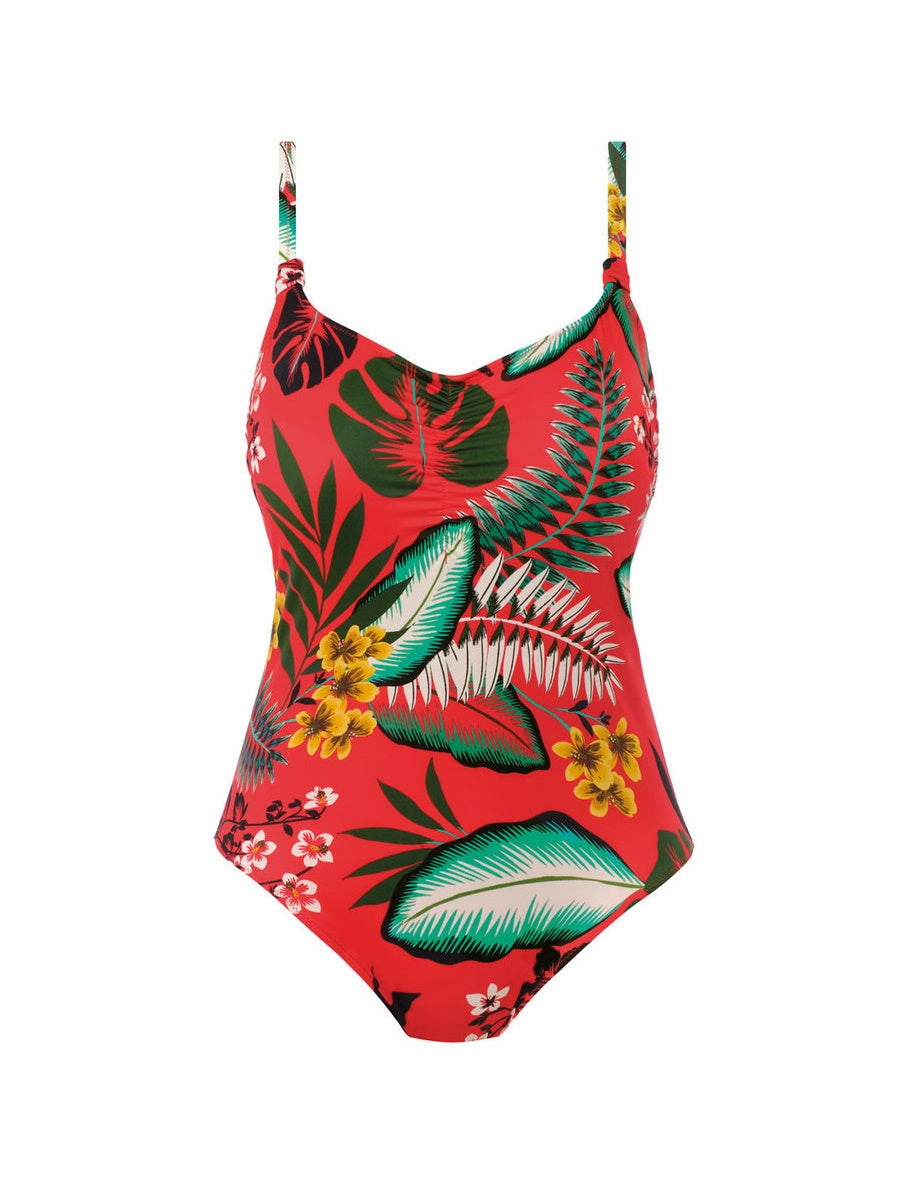 Vilamoura Scoop Neck Swimsuit - Lollipop