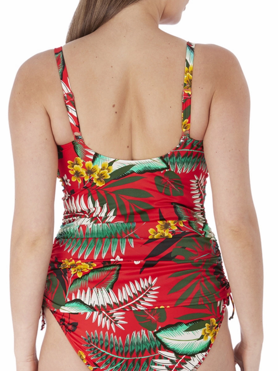 Vilamoura Twist Front Tankini - Lollipop
