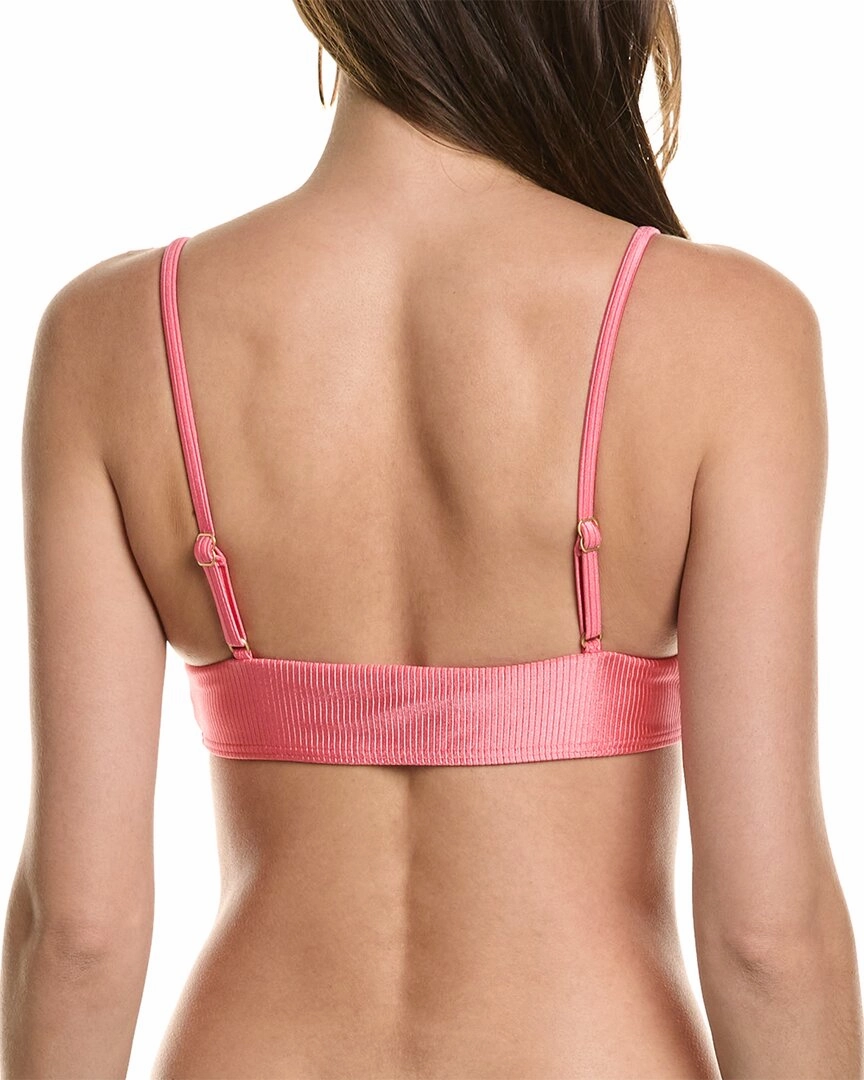Vince Camuto Ribbed Bikini Top