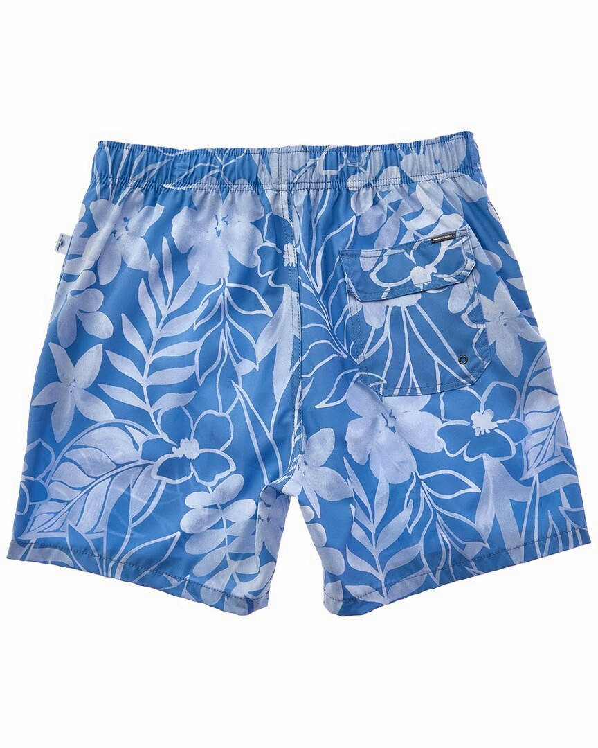 VINTAGE SUMMER 4-Way Stretch Volley Swim Trunk