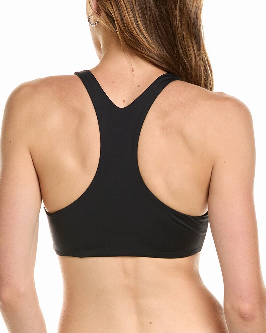 WeWoreWhat Zip Front Racerback Top