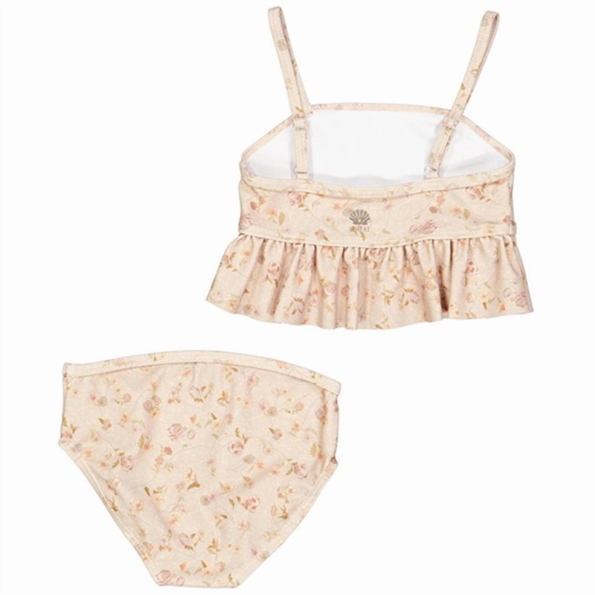 Wheat Purple Poppy Flowers Lrke Bikini